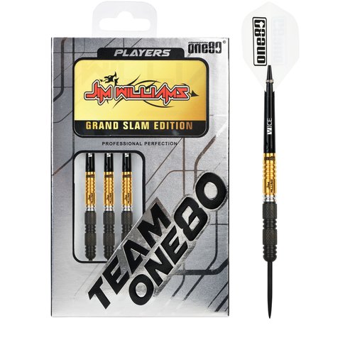 ONE80 ONE80 Jim Williams 90% Grandslam Edition Freccette Steel Darts