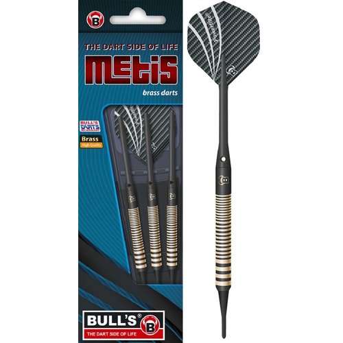Bull's Germany BULL'S Metis Brass Black Freccette Soft Darts