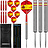 Patriot X Spain 90% Freccette Steel Darts