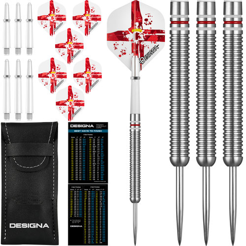 Designa Patriot X Northern Ireland 90% Freccette Steel Darts