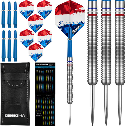 Designa Patriot X The Netherlands 90% Freccette Steel Darts