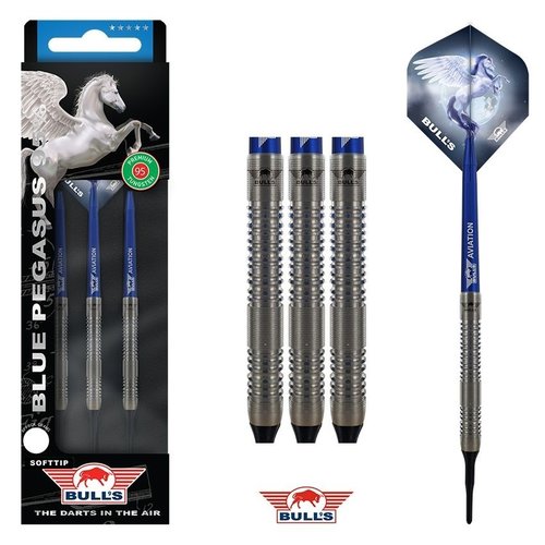 Bull's Bull's Blue Pegasus B 95% Freccette Soft Darts