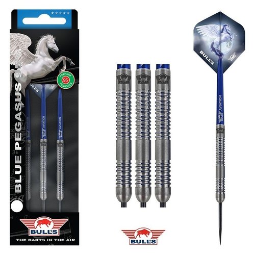 Bull's Bull's Blue Pegasus B 95% Freccette Steel Darts