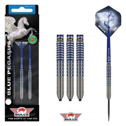 Bull's Bull's Blue Pegasus A 95% Freccette Steel Darts