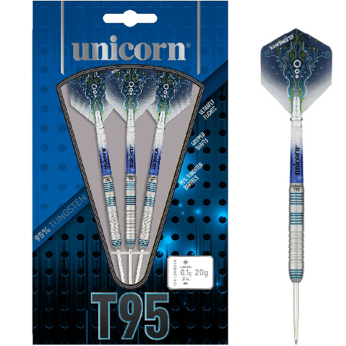 Unicorn Unicorn Core XL T95 B Blue 95% Freccette Steel Darts