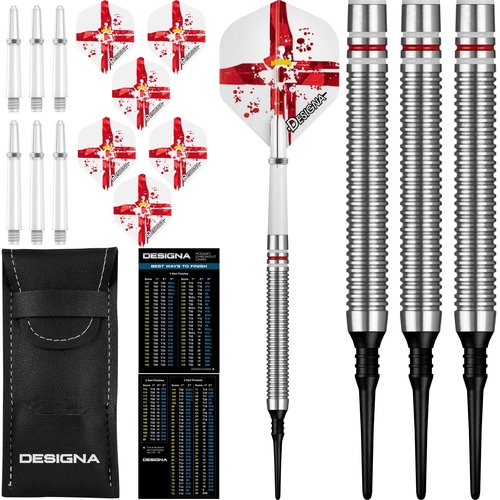 Designa Patriot X Northern Ireland 90% Freccette Soft Darts