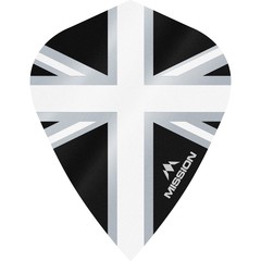 Alette Mission Alliance 100 Black & White Kite