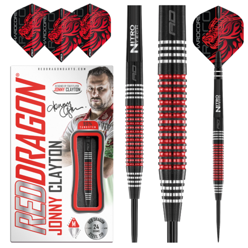 Red Dragon Red Dragon Jonny Clayton SE 90% Freccette Steel Darts