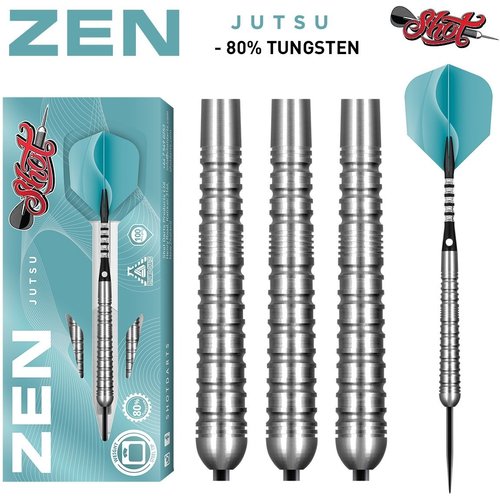 Shot Shot Zen Jutsu 80% Freccette Steel Darts