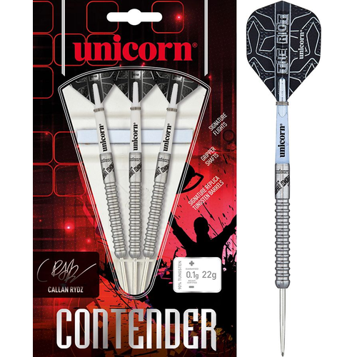 Unicorn Unicorn Contender Callan Rydz 90% Freccette Steel Darts