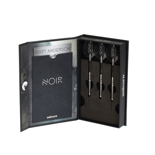 Unicorn Unicorn Gary Anderson Noir Phase 5 80% Freccette Soft Darts