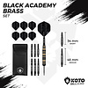 KOTO KOTO Black Academy Brass Freccette Steel Darts