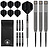 KOTO Zoom Black Electro 90% Freccette Steel Darts