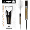 Mission Mission Brett Claydon Black and Gold 90% Freccette Steel Darts