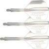 Condor Condor Axe Logo Flight System - Small Clear & Silver