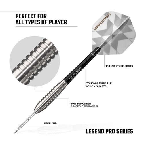 Legend Darts Legend Darts Pro Series V4 90% Freccette Steel Darts