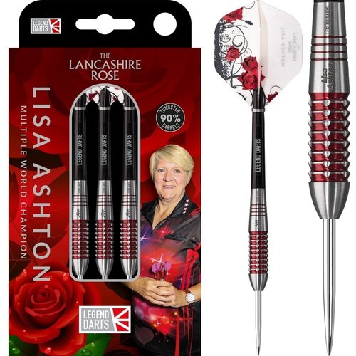 Legend Darts Lisa Ashton 90% Freccette Steel Darts