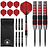 KOTO Kingbomb Black & Red 90% Freccette Steel Darts