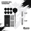 KOTO KOTO Kingrex 90% Freccette Steel Darts