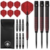 KOTO KOTO Kingfinity Black & Red 90% Freccette Steel Darts