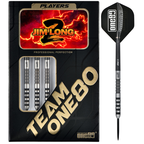 ONE80 Jim Long II 90% Freccette Steel Darts