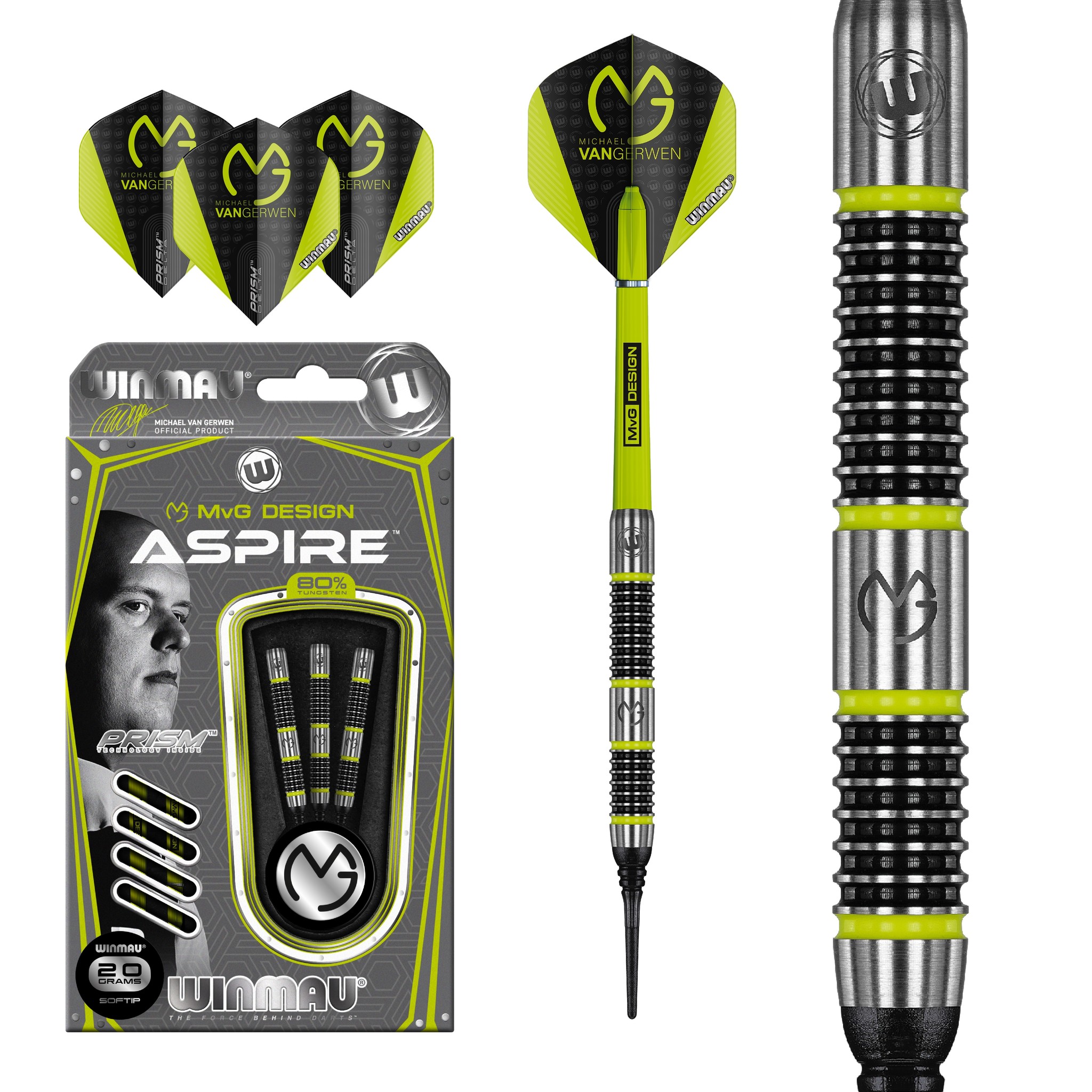 Michael van Gerwen Aspire 80% Freccette Soft 