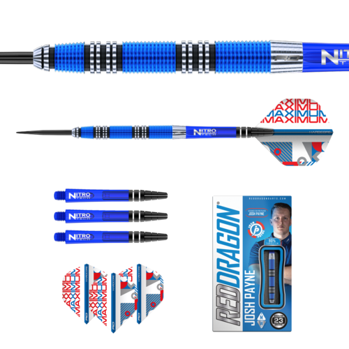 Red Dragon Red Dragon Josh Payne 90% Freccette Steel Darts