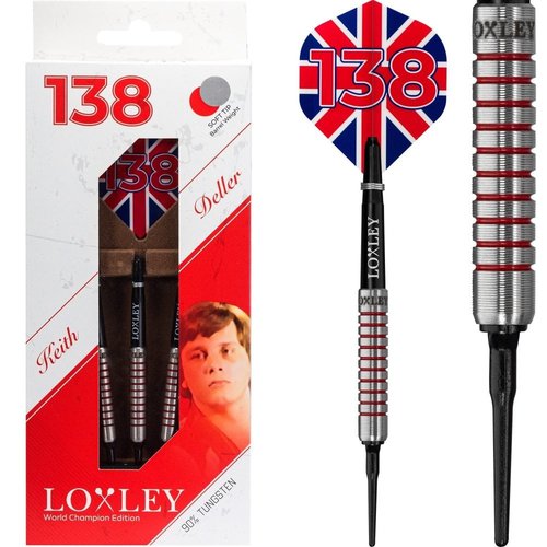 Loxley Loxley Keith Deller 90% Freccette Soft Darts