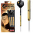 BULL'S Krzysztof Ratajski Brass Gold Freccette Steel Darts