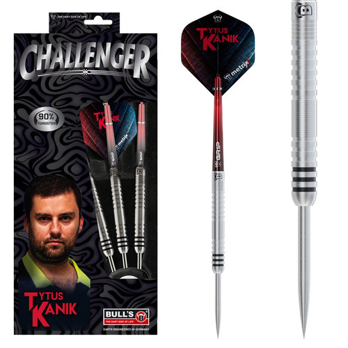 Bull's Germany BULL'S Challenger Tytus Kanik 90% Freccette Steel Darts