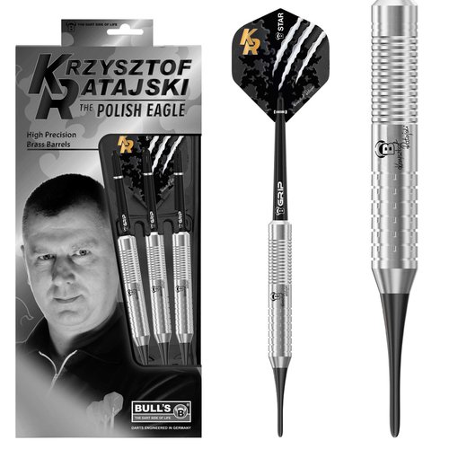 Bull's Germany BULL'S Krzysztof Ratajski Brass Silver Freccette Soft Darts