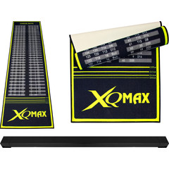 Tappeto per freccette XQMax Oche Checkout Green/Black