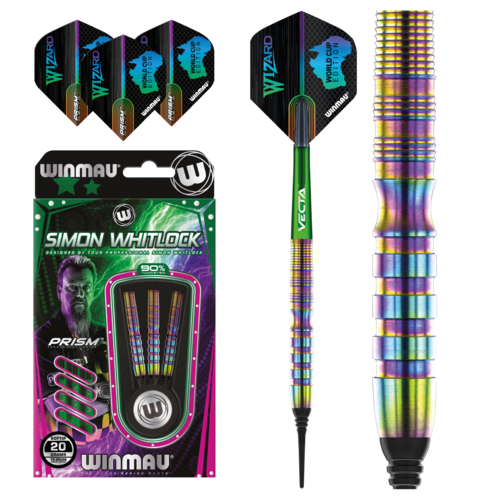 Winmau Winmau Simon Whitlock World Cup SE 90% Freccette Soft Darts