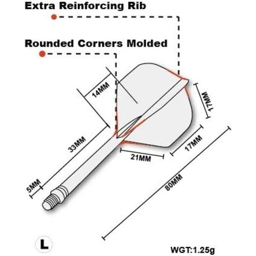 CUESOUL Cuesoul - Tero Flight System AK5 Rost Standard - Ice