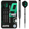 KOTO KOTO 9-Dart Black 90% Freccette Steel Darts