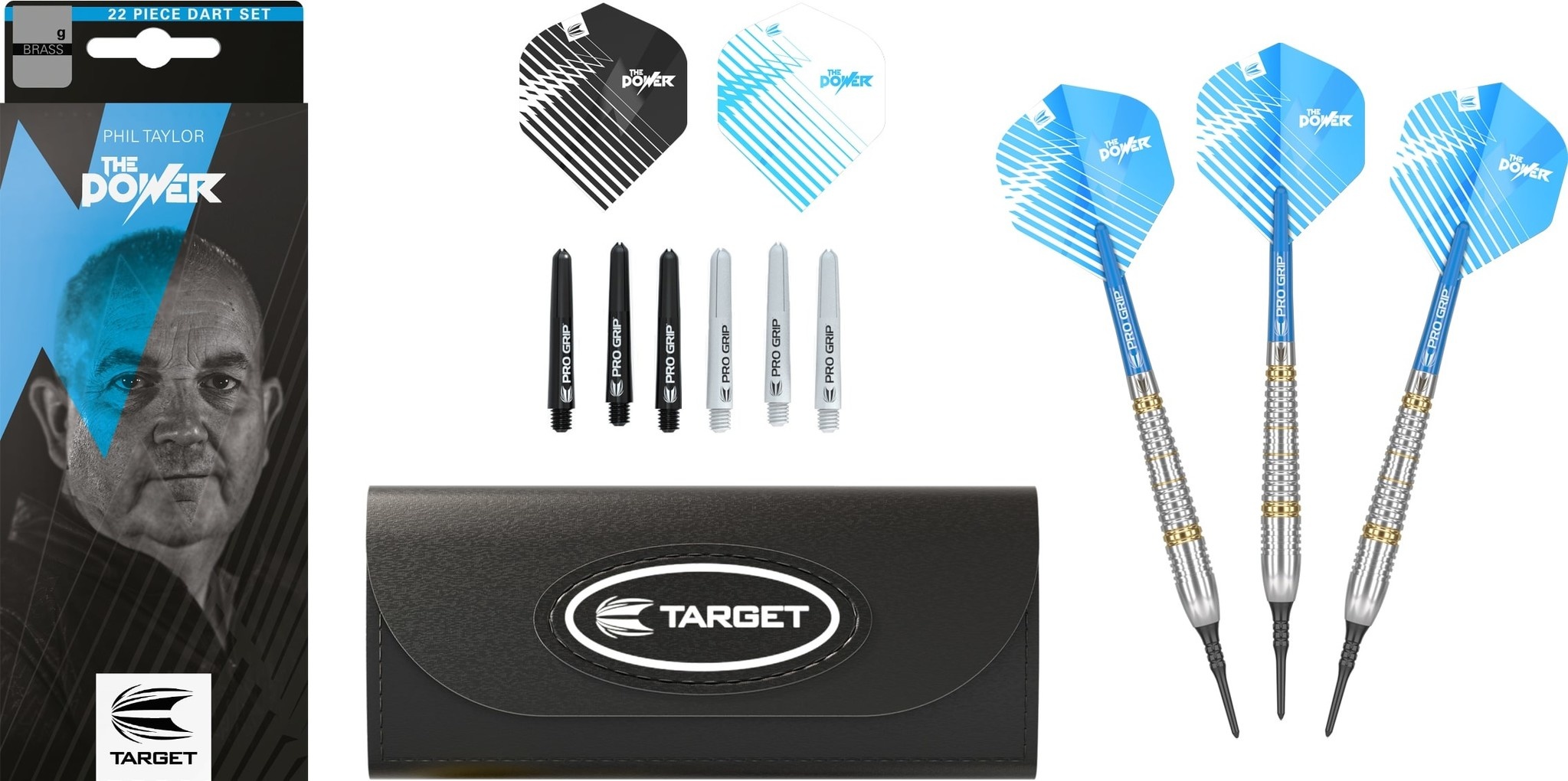 Aste Freccette Target Pro Grip - Set 9 Pezzi Multicolore Per Personalizzazione - Foto 7