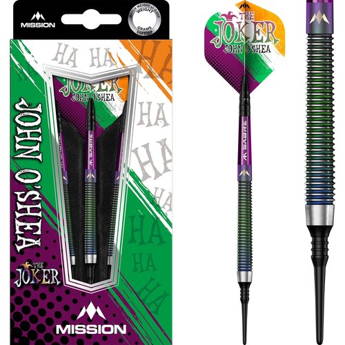 Mission Mission John O Shea The Joker 95% Freccette Soft Darts