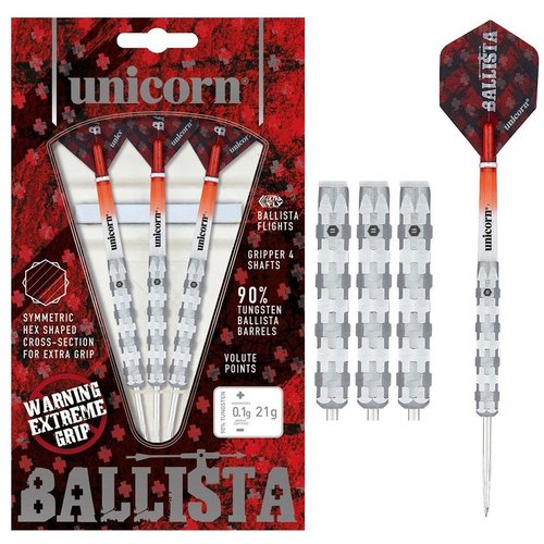 Unicorn Unicorn Ballista Shape 1 90% Freccette Steel Darts