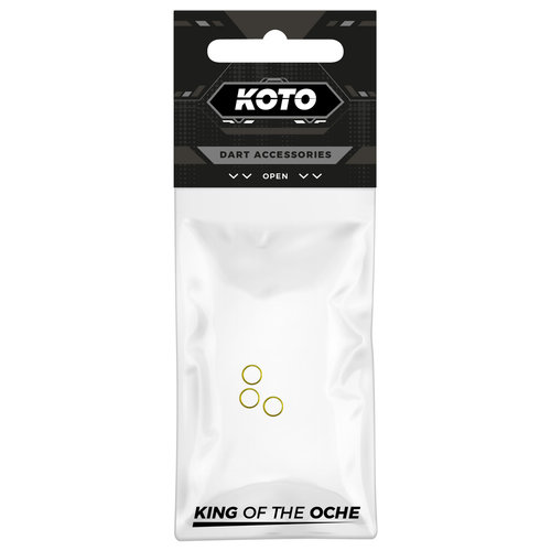 KOTO KOTO Aluminium Flight Lock Rings Gold