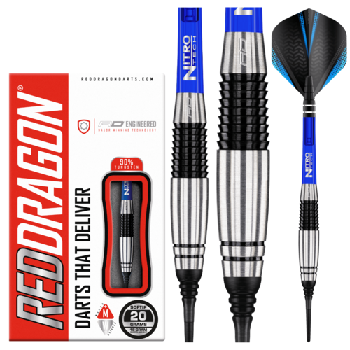 Red Dragon Red Dragon Cyclone 90% Freccette Soft Darts