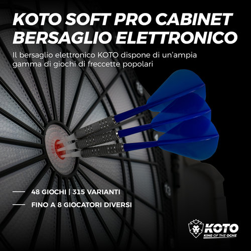 KOTO KOTO Soft Pro Cabinet - Bersaglio Elettronico