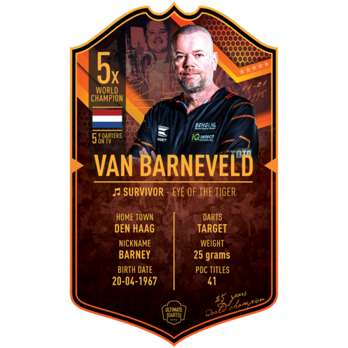 Ultimate Darts Ultimate Darts Card Raymond van Barneveld