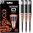 DATADART Draco 95% Black PVD Orange Freccette Steel Darts