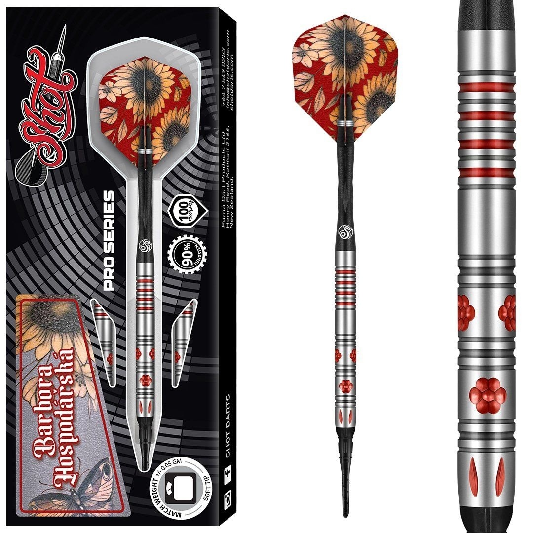 Target Darts Nathan Aspinall 22G Set di Freccette con Punta in Acciaio al tungsteno - 9 Alberi PRO Grip - 9 Voli PRO Ultra – Portafoglio Dart - Dart Counter App Coupon
