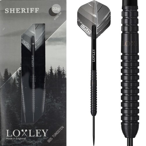 Loxley Loxley Sheriff 90% Freccette Steel Darts