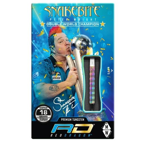 Red Dragon Red Dragon Peter Wright Snakebite 1 Freccette Soft Darts