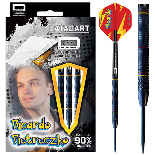 DATADART DATADART Ricardo Pietreczko 90% Pikachu - Black PVD Freccette Steel Darts