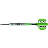 Mission Mission Graham Hall Black & Green 90% Freccette Steel Darts