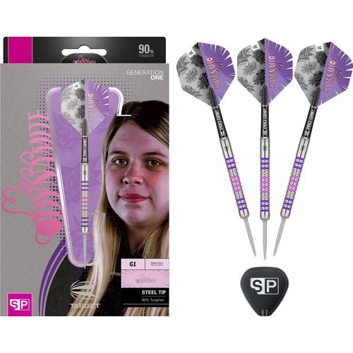 Target Target Eleanor Cairns 90% Swiss Point Freccette Steel Darts