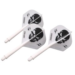 Cuesoul - ROST Integrated Dart Flights - LOVEone - White